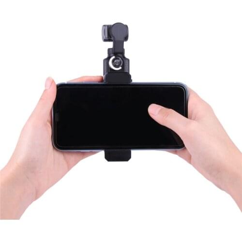 Phone Holder Bracket with 1/4 Threaded Hole for FIMI PALM Handheld Pocket Camera Expansion Stand Holder Accessories