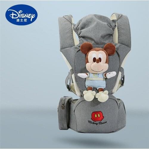Disney Mickey Minnie Baby Carrier Newborn waist stool out practical multifunctional waist stool backpack breathable baby carrier
