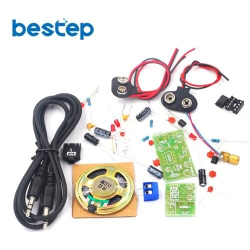 Laser Wireless Audio Transmission Kit Infrared Teaching Experiment Fun Electronic DIY Production Assembly