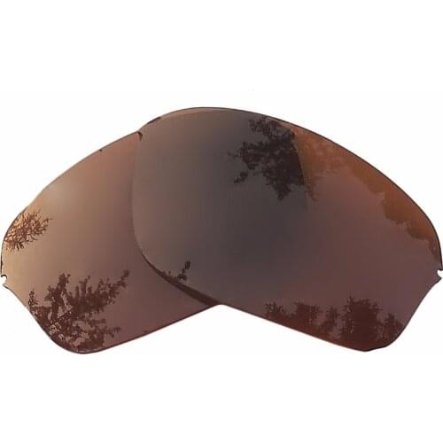 Brown Replacement Lenses for Half Wire 2.0 Sunglasses Frame 100% UVA & UVB Anti-Reflective