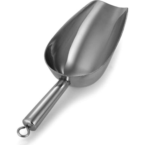 Shovel of food ice flour Grain pastry sugar cereal Bar stainless steel