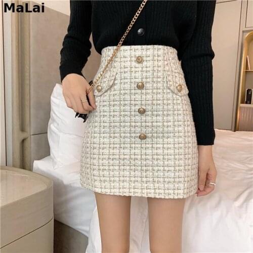 Malai Womens Autumn Skirts