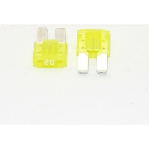 Micro2 10 PK ATR 20A AMP FUSE FUSES BLADE MICRO 2 LEG for New ford/fox /mondeo /Dodge/JEEP
