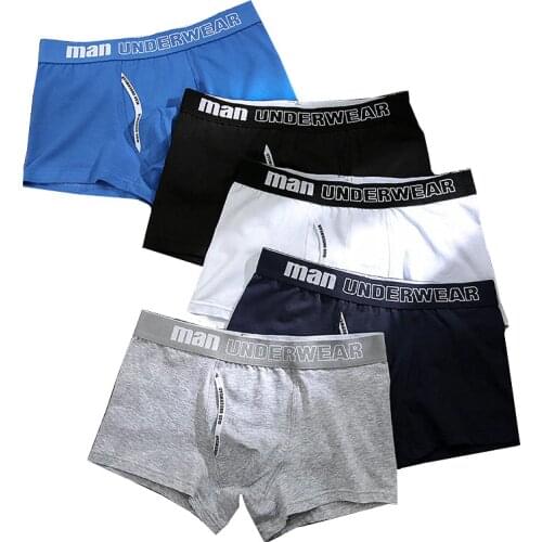 Brand Cotton Boxer Mens Underwear Men Cartoon cute pig Underpants Male Pure Panties Shorts cuecas 365 Underwear Boxer Shorts man