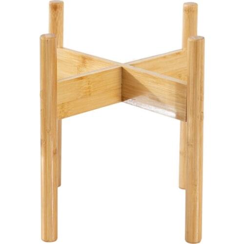 Tabletop Wood Planter Holder Wooden Flower Pot Holder Decoration Flower Succulent Greenery Plant Stand Indoor Bonsai 16/29/34cm