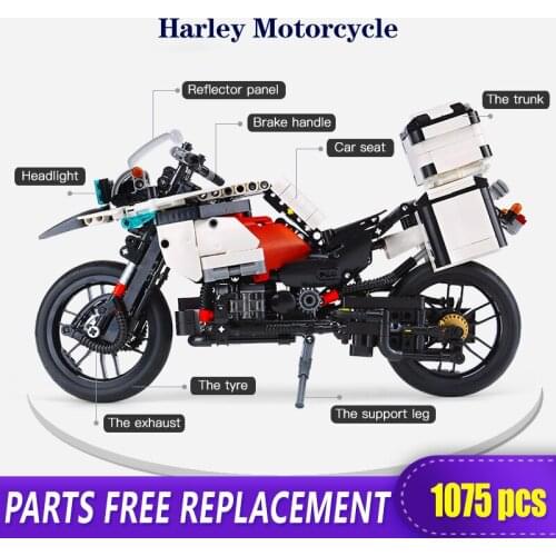 The Car high-tech XINGBAO New 03019 Racing Car fans Motorcycle Building Blocks Figures Locomotive Bricks Boys Toys gifts