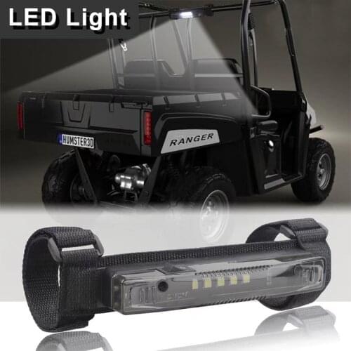 Universal Roll Bar LED Light for Polaris RZR 800 900 1000 XP Turbo 4" Roll Bar/Bumper Driving Dome Interior Light w/ ON/OFF