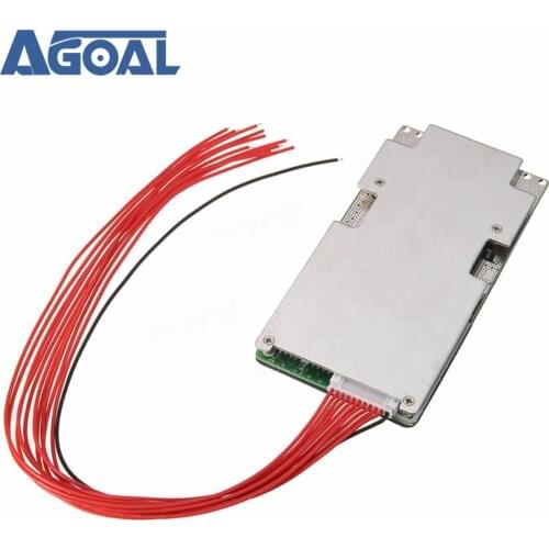 37V 42V 10S 45A Li-ion Battery Protection Board BMS PCB System Over Charge Discharge Protection With Band Balance