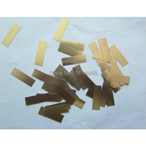 100pcs/lot 0.12 x 5 x 26mm Nickel Plated Steel Strap Strip Sheets for 2P 18650 battery spot welding