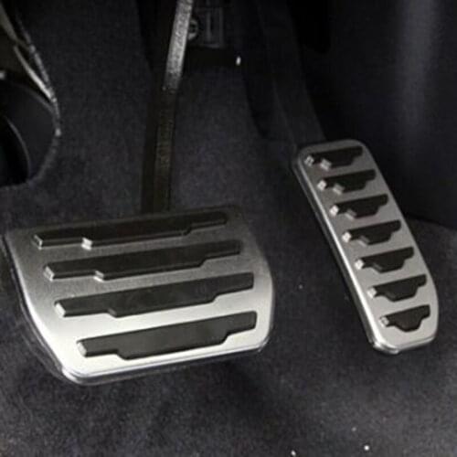 2x Sport Fuel Brake Foot Pedal Cover For Land Rover Range Rover Aurora 2012-2018