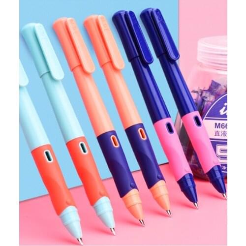 6 Pcs/Set Gighlight quality Various colors Nib school Student office stationery Fountain Pen