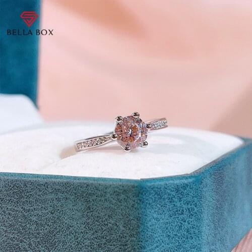 Кольца с бриллиантами BELLA BOX China At AliExpress