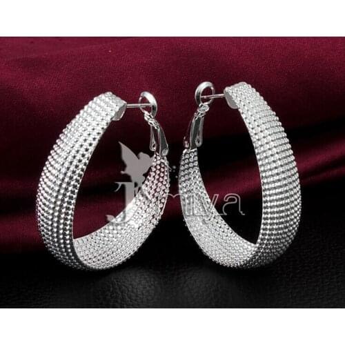 Free Shipping Special wholesale 925 silver jewelry Korean fashion exquisite jewelry fashion retro classic ring earrings