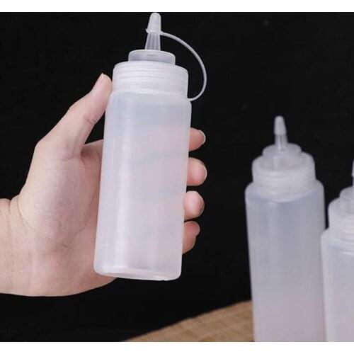 Ketchup Squeeze Bottle With Cap Cake Decorating Tool Salad Bottle Bread Baking Dessert Condiment Dispenser бутылка для кетчупа