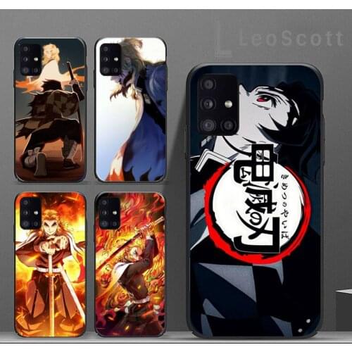 Rengoku Kyoujurou Demon Slayer Phone Case For Samsung A32 A51 A52 A71 A50 A12 A21S S10 S20 S21 Plus Fe Ultra