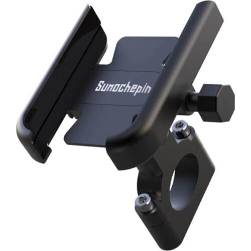 Aluminum Alloy Bicycle Mobile Phone Holder Takeaway Navigation Mobile Phone Holder For Motorcycles And Bicycles