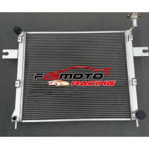 For Jeep Grand Cherokee WK & Commander XK V6/V8 3.0L/3.7L/4.7L/6.1L 2005-2010 KIT 05 06 07 40MM 2 Rows Aluminum Radiator
