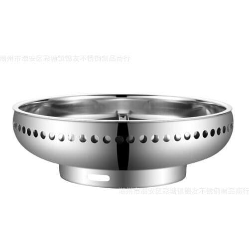 Home Energy-saving Cover Stainless Steel Poly Fire Windshield Heat Insulation Poly Energy Kitchen Double-layer Gas Stove Fire