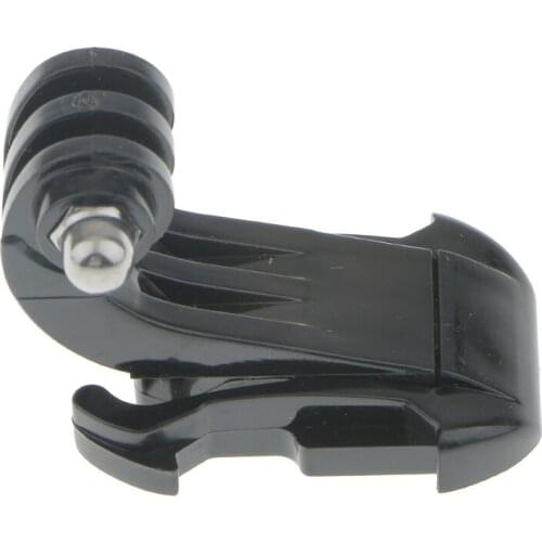 J-Hook Buckle Mount Adapter For GoPro Action Camera Harness Helmet Black