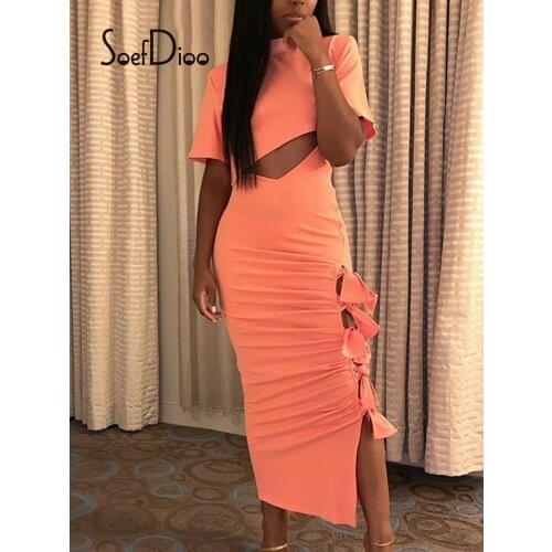 Soefdioo Irregular Crop Top and Hollow Out Bandage Split Midi Skirt 2 Piece Set Wmen Outfits Summer Fall 2021 Fashion Streetwear