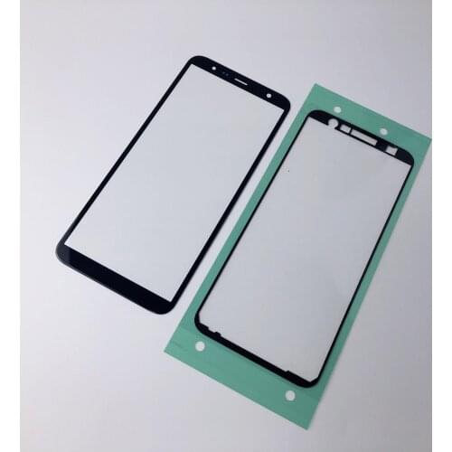 Housing For Samsung Galaxy J6 2018 J600F J600G & J8 2018 J810 J810F LCD Display Front Cover Glass Touch Screen Sensor + Adhesive