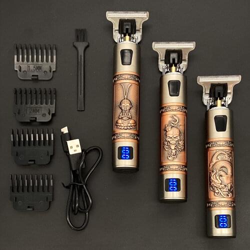 Electric Hair Clipper Rechargeable Shaver Beard Trimmer Professional Men Hair Cutting Machine Beard Barber Hair Cut