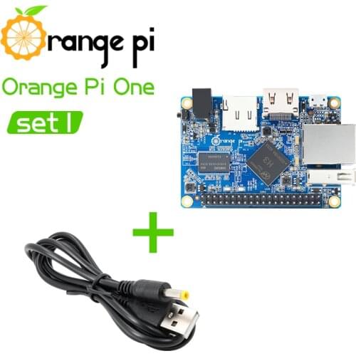 Orange Pi One+Power Cable, Support Android, Ubuntu, Debian OS