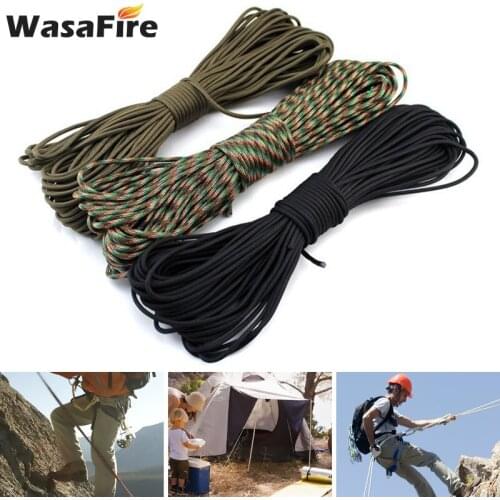 31 Meters Dia.4mm 7 stand Cores Paracord for Survival Parachute Cord Lanyard Camping Tent Climbing Rope Hiking Clothesline