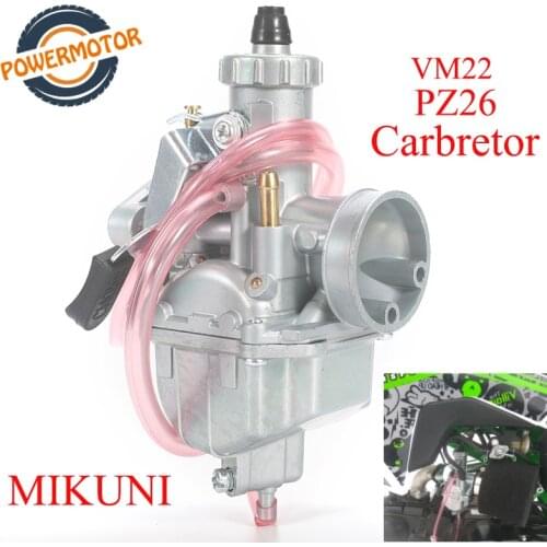 High Performance Mikuni VM22 Carburetor PZ26 26mm Carb carburador ForCRF70 125 140 150 160cc XR50 Lifan YX SSR Horizontal Engine