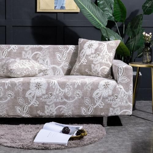 Sofa Cover Geometric Couch Cover Elastic Sofa Cover for Living Room Pets Corner L Shaped Chaise Longue Sofa Slipcover 1PC