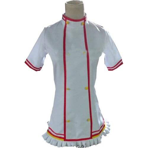 2017 Sword Art Online Nurse Uniform White Dress
