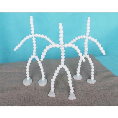9pcs/lot Masckaszem exclusive 240x180mm hot sale New stand movable skeleton joint toy plush materials --style option