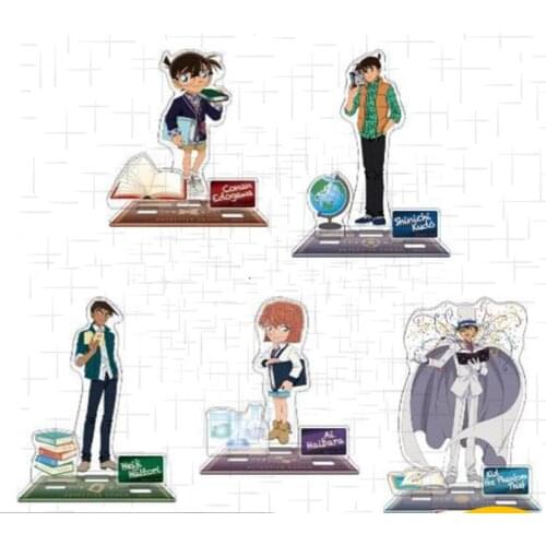 Anime Detective Conan Kudou Shinichi Furuya Rei Acrylic Figure Stand Display Model Plate Desk Decor Cosplay Take The Book Series