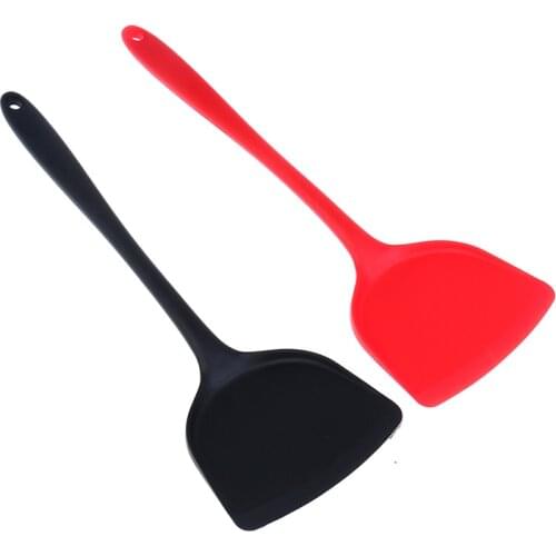 Household Food Grade Silicone Shovel Non-stick Cooking Heat-resistant Spoon Spatula High Temperature