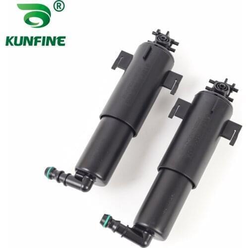 Car Headlight Washer Nozzle Car Headlamp Cleaning Jet Pump Head Light Water Sprayer OEM No. 61677308525 61677308526