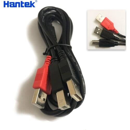 Hantak USB data cable various oscilloscope data cable 6074BE 1008C 3 plugs to connect multimeters various instrument data cables