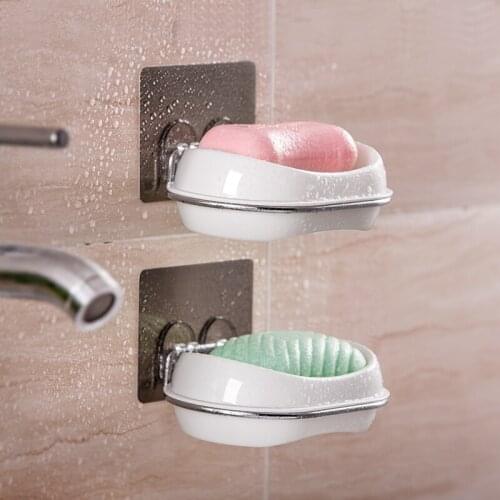 HS040 Bathroom Non scratch blower receiver box placement frame storage rack soap rack 14.5*4.7cm