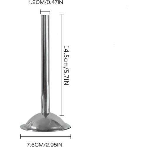 Food Grade Stainless Steel Sleeves Sausage Spare Parts For Meat Grinders For Sausage Maker Sausage 12mm Wide Mouth