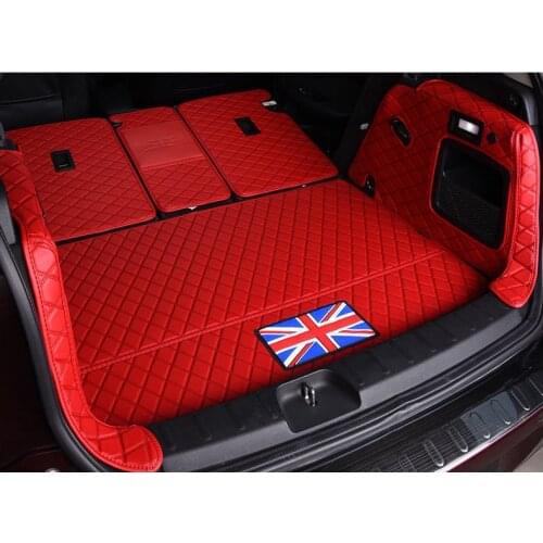 Car Fully Enclosed Leather Trunk Mat Tail Box Pad For MINI COOPER R56 F54 F55 F56 R60 Accessories Interior Styling Decoration