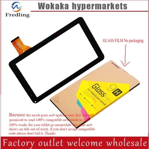 Glass film 9 inch HS1245 HS1245V0TJ9 BSR032FPC-BZ 147-B OPD-TPC0042 for REELLEX TAB-97B-01 Touch Screen Digitizer Glass Panel