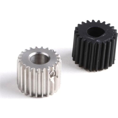 1pcs Titan extruder gear 0.5 modulus 22 teeth OD 12mm stainless steel or ABS for 3D printer parts