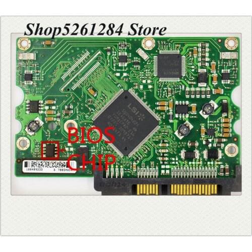 Hard drive parts PCB logic board printed circuit board 100406533 REV A for Seagate 3.5 SATA hdd data recovery hard drive repair