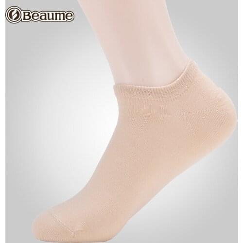 Beaume womens summer five pairs mixed color middle pipe socks PWB01402