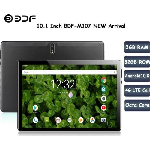 New Arrivals 10.1 Inch 4G LTE Phone Tablet Pc Android 9.0 Octa Core CE Brand Dual 4G SIM Google Play WiFi Bluetooth GPS Tablets