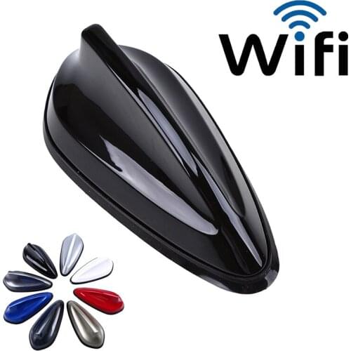 Antenna Shark Fin Signal Reception Universal Auto Aerials Waterproof Base Streamlined Design ABS For Saloon SUV Car Accessories