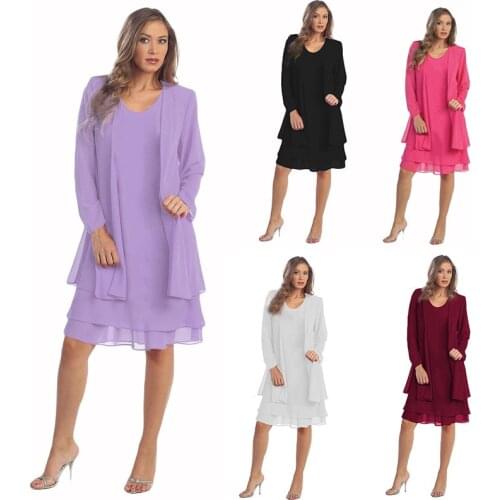 Clearluv Long Sleeve Summer Dresses