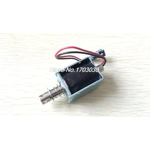 DC 24V 960mA 2.1N 15mm Pull Push Type Open Frame Actuator Solenoid Electromagnet