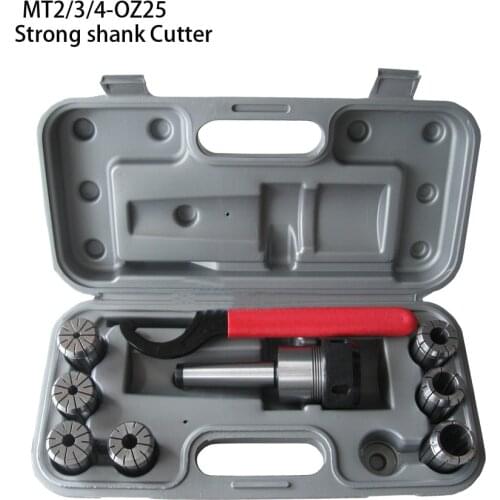MT2 MT3 MT4 R8 OZ25 OZ32 milling chuck tool holder set for milling machine R8-oz25 powerful shank 8 pieces nt-oz25 set e0c-25