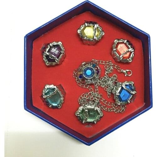 Katekyo Hitman Reborn Sawada Tsunayoshi Gokudera Hayato Sasagawa Ryohei Hibari Kyoya fingerring metal pendant cosplay rings