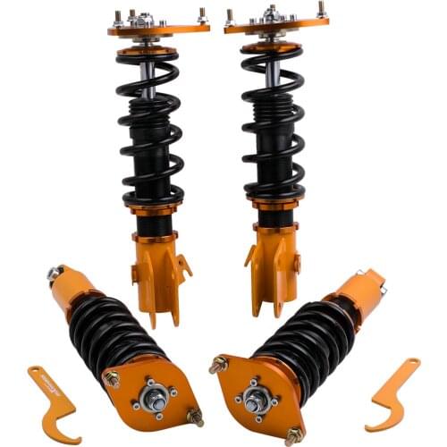 Coilover Shock Suspension Kit For Subaru Impreza WRX Sedan Wagon 4D 08-13 Full Shocks Absorbers Struts Adj. Height Struts